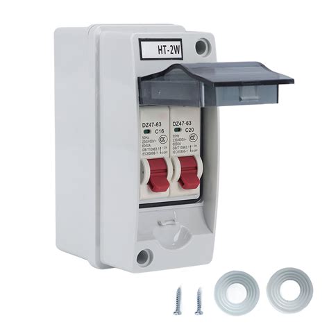 2 way distribution box|2 Way Distribution Box, AC 230V/400V Power Circuit Breakers.